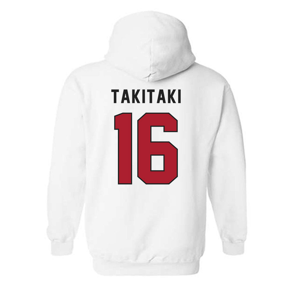 Utah - NCAA Football : Penisimani Takitaki - Veterans Day v2 Hooded Sweatshirt-2