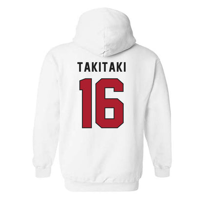 Utah - NCAA Football : Penisimani Takitaki - Veterans Day v2 Hooded Sweatshirt-2