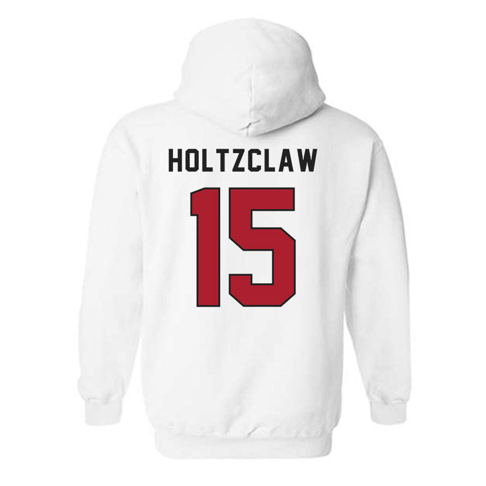 Utah - NCAA Football : Lance Holtzclaw - Veterans Day v2 Hooded Sweatshirt-2