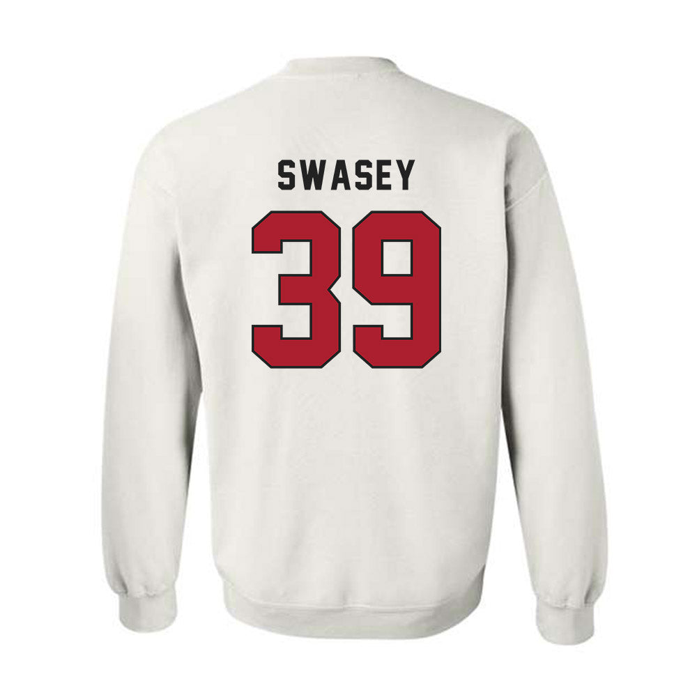 Utah - NCAA Football : Cooper Swasey - Veterans Day v2 Crewneck Sweatshirt-3