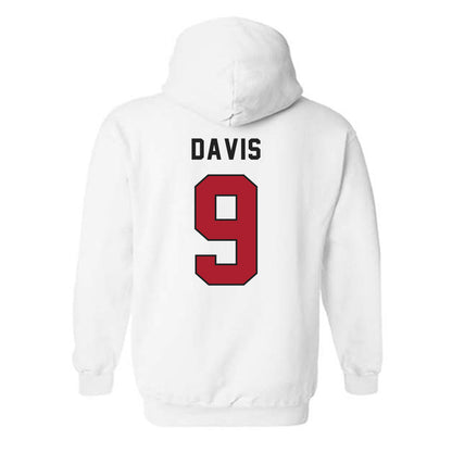 Utah - NCAA Football : Elijah Davis - Veterans Day v2 Hooded Sweatshirt-1