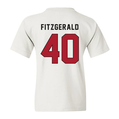 Utah - NCAA Football : Paul Fitzgerald - Veterans Day v2 Youth T-Shirt-1