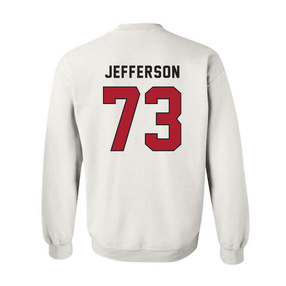 Utah - NCAA Football : Cedric Jefferson - Veterans Day v2 Crewneck Sweatshirt-3
