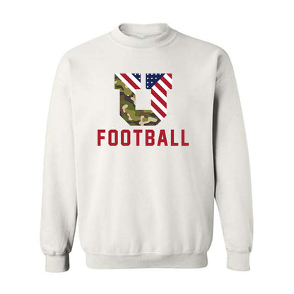 Utah - NCAA Football : Hunter Andrews - Veterans Day v2 Crewneck Sweatshirt-0