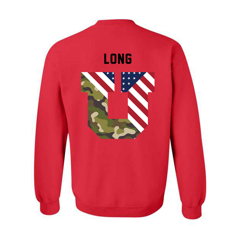 Utah - NCAA Football : King Long - Veterans Day v3 Crewneck Sweatshirt-3