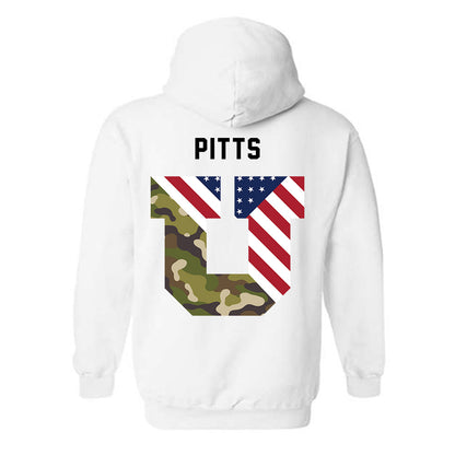 Utah - NCAA Football : Preston Pitts - Veterans Day v3 Hooded Sweatshirt-2