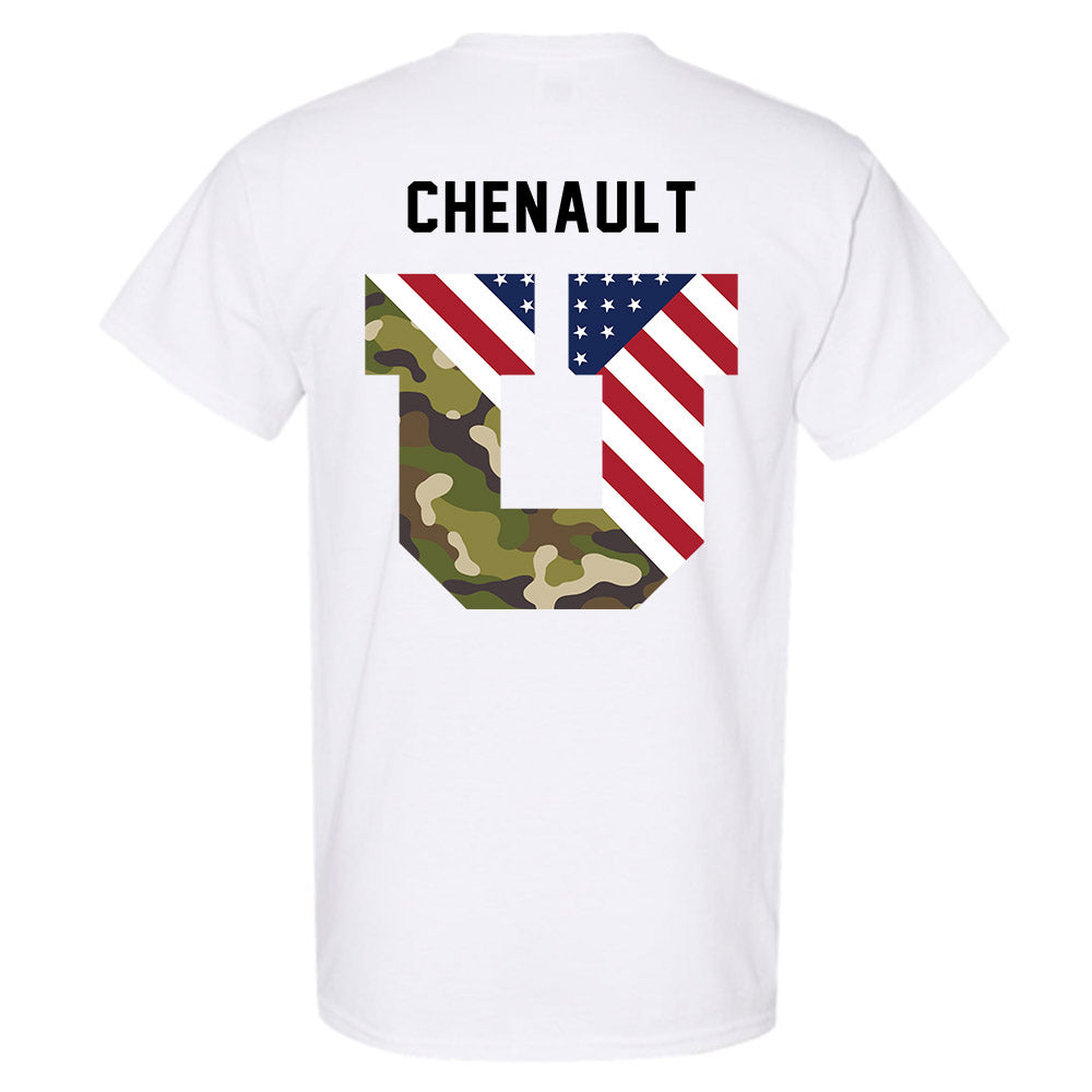 Utah - NCAA Football : James Chenault - Veterans Day v3 T-Shirt-2