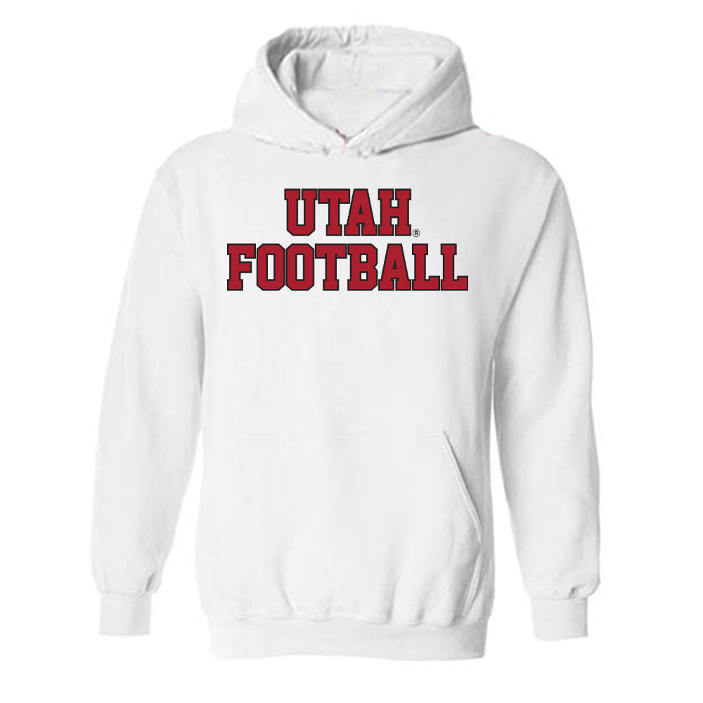 Utah - NCAA Football : Hunter Andrews - Veterans Day v3 Hooded Sweatshirt-0