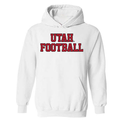 Utah - NCAA Football : Hunter Andrews - Veterans Day v3 Hooded Sweatshirt-0