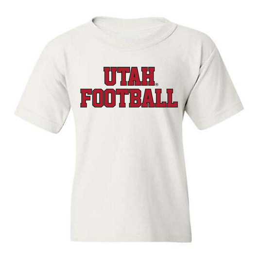Utah - NCAA Football : Earl Parker - Veterans Day v3 Youth T-Shirt-0