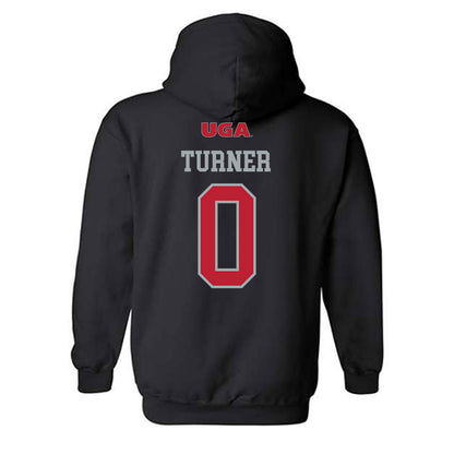 Georgia - NCAA Women's Basketball : Trinity Turner - Hooded Sweatshirt-1