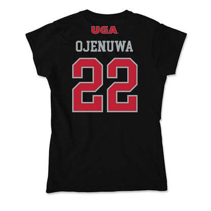Georgia - NCAA Women's Basketball : Vera Ojenuwa - Soft Style Women’s T-Shirt-1