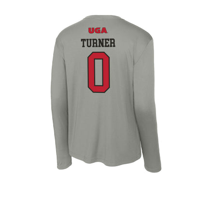 Georgia - NCAA Women's Basketball : Trinity Turner - Activewear Long Sleeve T-Shirt-1