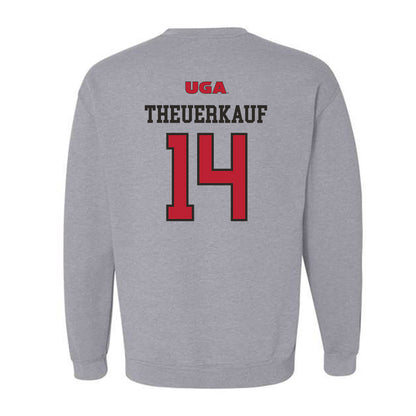 Georgia - NCAA Women's Basketball : Rylie Theuerkauf - Crewneck Sweatshirt-1