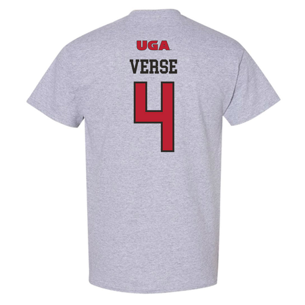 Georgia - NCAA Women's Basketball : Miyah Verse - T-Shirt-1