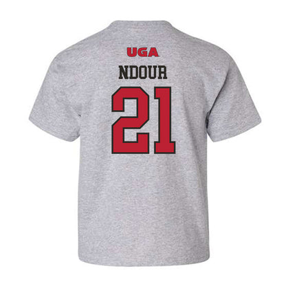Georgia - NCAA Women's Basketball : Aicha Ndour - Youth T-Shirt-1