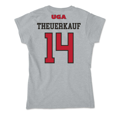 Georgia - NCAA Women's Basketball : Rylie Theuerkauf - Soft Style Women’s T-Shirt-1