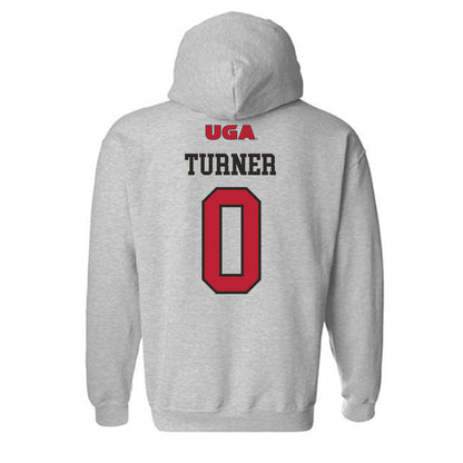 Georgia - NCAA Women's Basketball : Trinity Turner - Hooded Sweatshirt-1