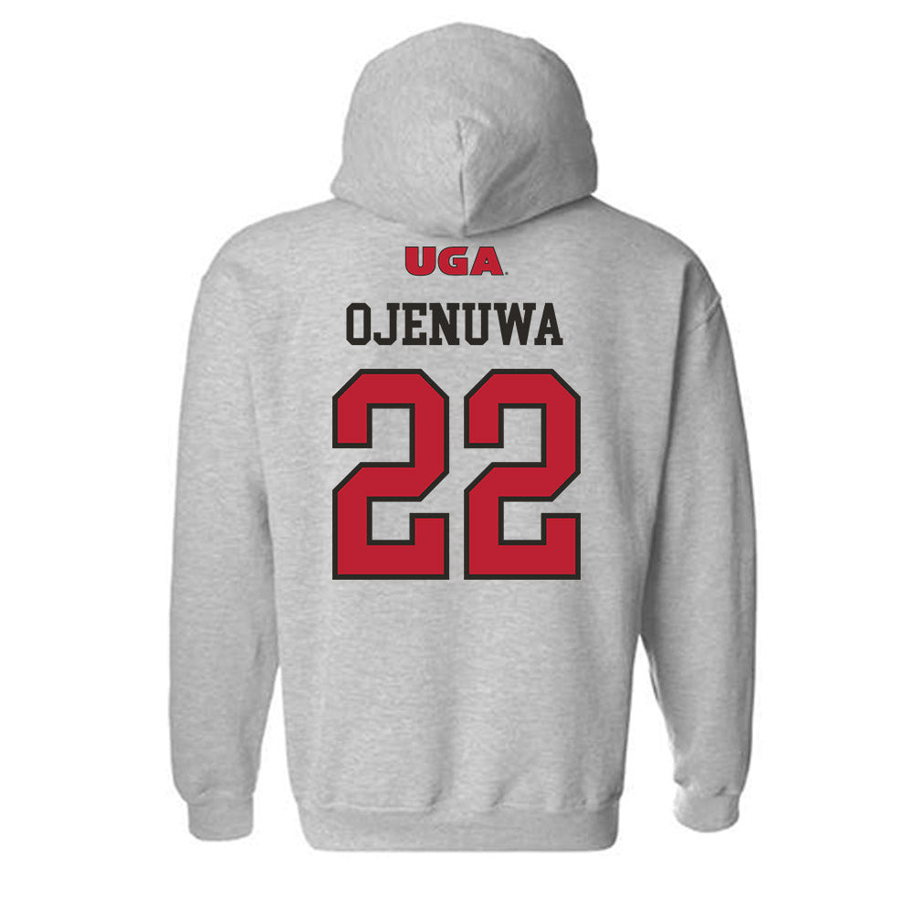 Georgia - NCAA Women's Basketball : Vera Ojenuwa - Hooded Sweatshirt-1