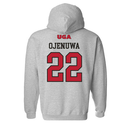Georgia - NCAA Women's Basketball : Vera Ojenuwa - Hooded Sweatshirt-1
