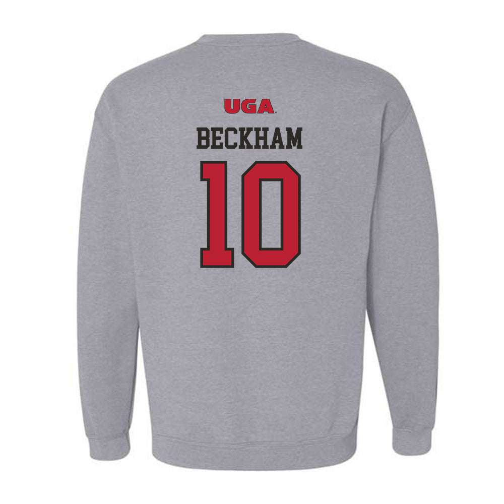 Georgia - NCAA Women's Basketball : Aubrey Beckham - Crewneck Sweatshirt-1
