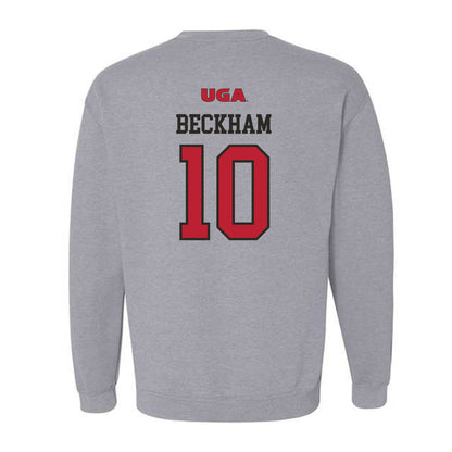 Georgia - NCAA Women's Basketball : Aubrey Beckham - Crewneck Sweatshirt-1