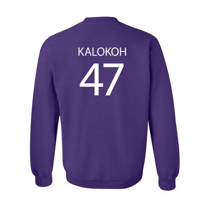 Sioux Falls - NCAA Baseball : Abu Kalokoh - Classic Shersey Crewneck Sweatshirt-1
