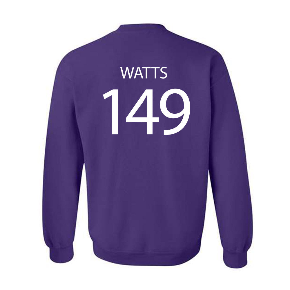 Sioux Falls - NCAA Wrestling : Sir Brandon Watts - Classic Shersey Crewneck Sweatshirt-1