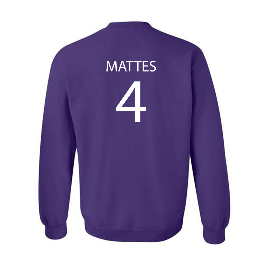 Sioux Falls - NCAA Men's Basketball : Alexander Mattes - Classic Shersey Crewneck Sweatshirt-1