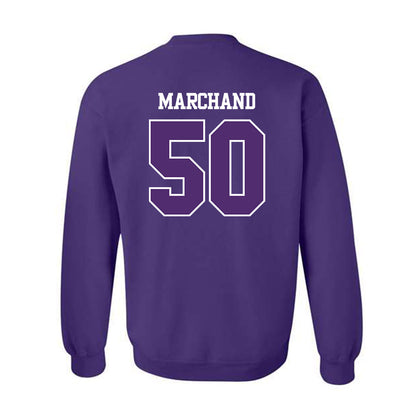 Sioux Falls - NCAA Football : Blayze Marchand - Classic Shersey Crewneck Sweatshirt-1