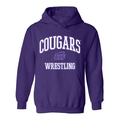 Sioux Falls - NCAA Wrestling : Bray Skinner - Classic Shersey Hooded Sweatshirt-0