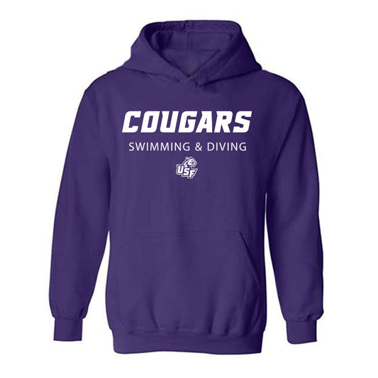 Sioux Falls - NCAA Women's Swimming & Diving : Kylie Cottrell - Classic Shersey Hooded Sweatshirt-0