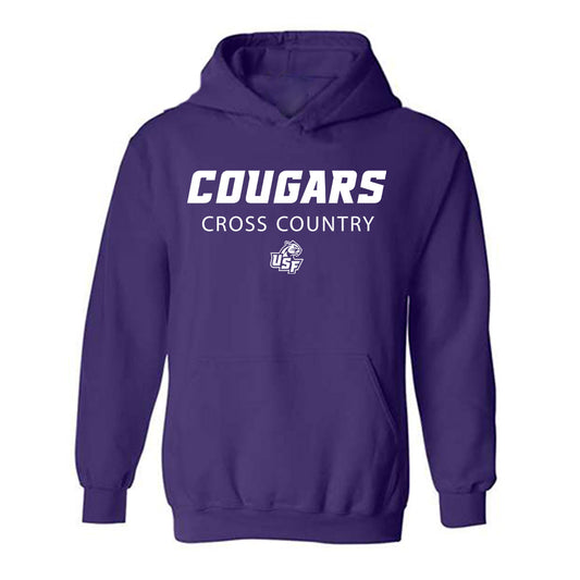 Sioux Falls - NCAA Men's Cross Country : Ethan West - Classic Shersey Hooded Sweatshirt-0