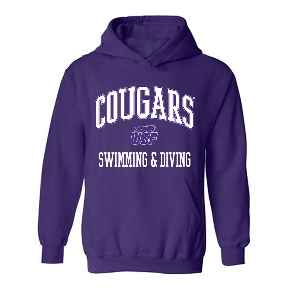 Sioux Falls - NCAA Women's Swimming & Diving : Kylie Cottrell - Classic Shersey Hooded Sweatshirt-0