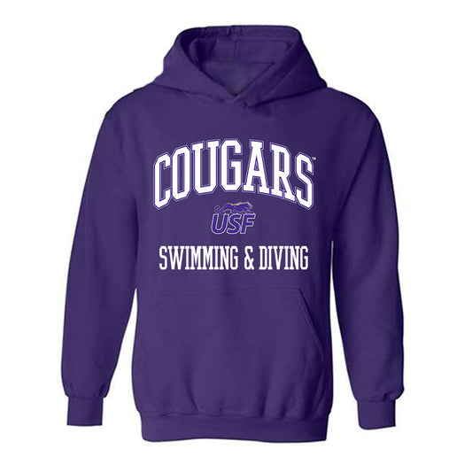 Sioux Falls - NCAA Women's Swimming & Diving : Kylie Cottrell - Classic Shersey Hooded Sweatshirt-0