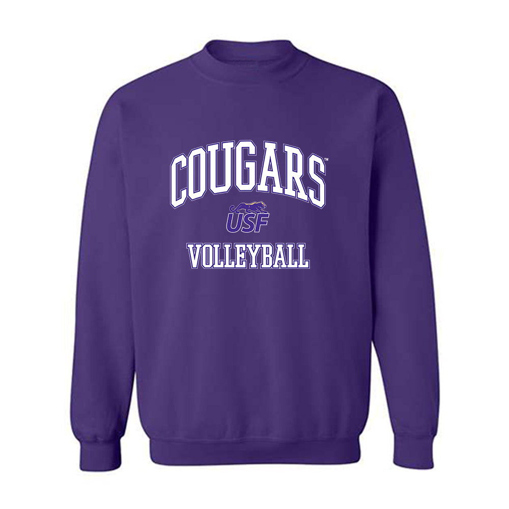 Sioux Falls - NCAA Women's Volleyball : Abigail Haus - Classic Shersey Crewneck Sweatshirt-0