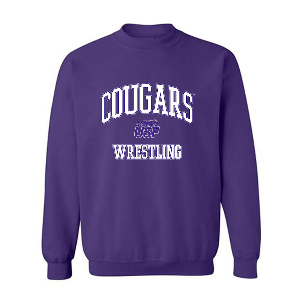 Sioux Falls - NCAA Wrestling : Jordon Oehme - Classic Shersey Crewneck Sweatshirt-0