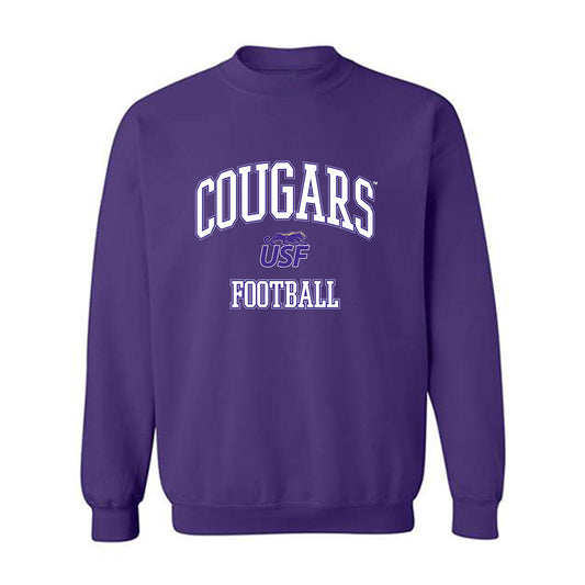 Sioux Falls - NCAA Football : Kannon Bork - Classic Shersey Crewneck Sweatshirt-0