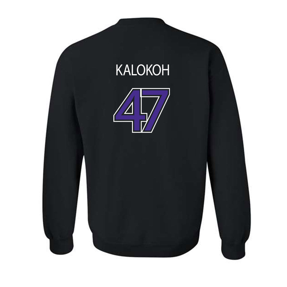 Sioux Falls - NCAA Baseball : Abu Kalokoh - Classic Shersey Crewneck Sweatshirt-1