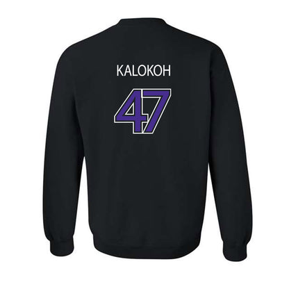 Sioux Falls - NCAA Baseball : Abu Kalokoh - Classic Shersey Crewneck Sweatshirt-1