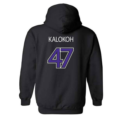 Sioux Falls - NCAA Baseball : Abu Kalokoh - Classic Shersey Hooded Sweatshirt-1