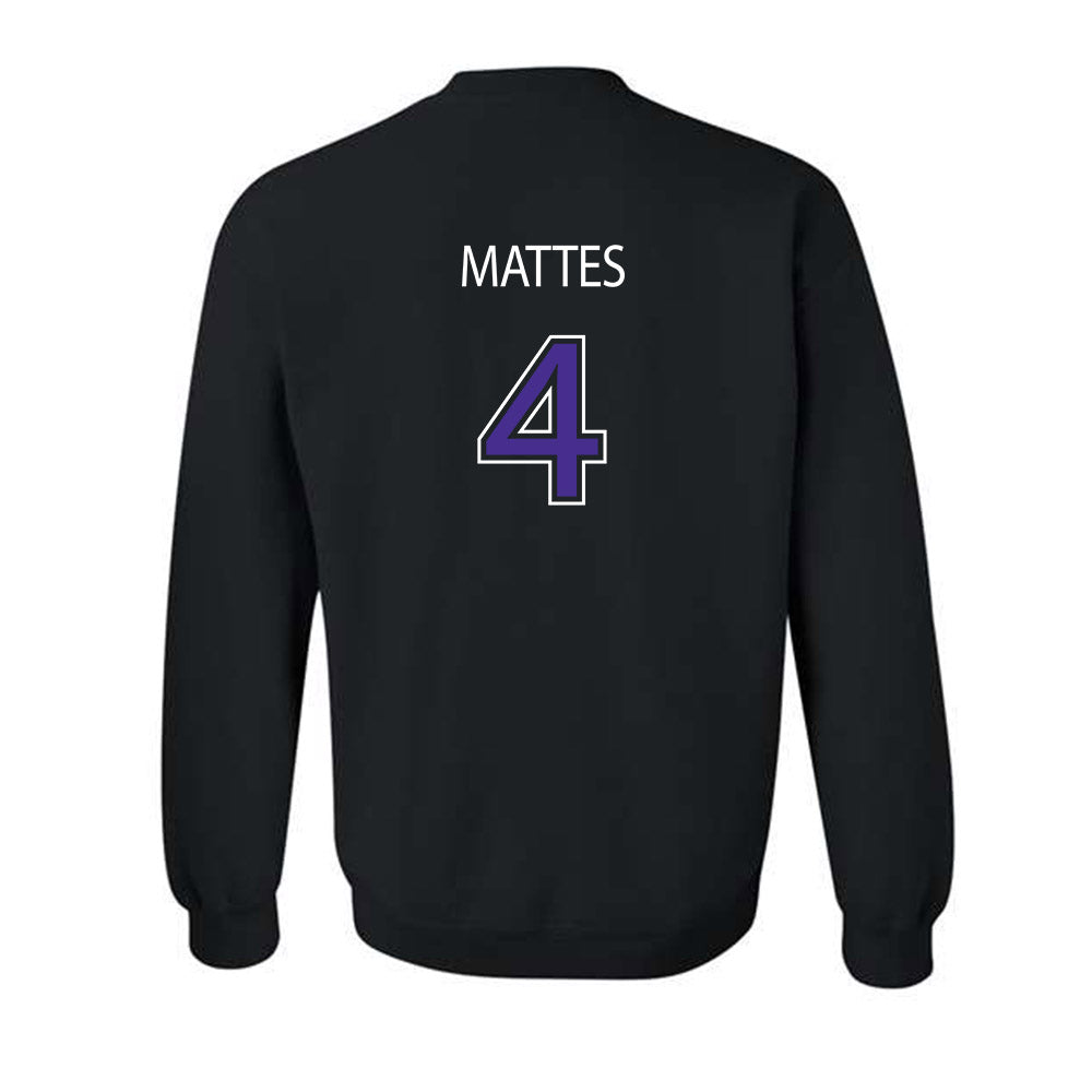Sioux Falls - NCAA Men's Basketball : Alexander Mattes - Classic Shersey Crewneck Sweatshirt-1