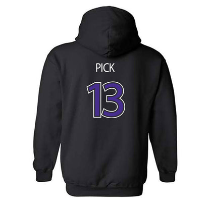 Sioux Falls - NCAA Baseball : Ashton Pick - Classic Shersey Hooded Sweatshirt-1