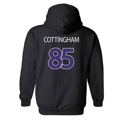 Sioux Falls - NCAA Football : Joe Cottingham - Classic Shersey Hooded Sweatshirt-1