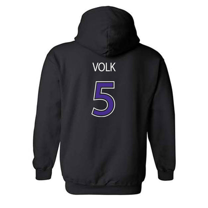 Sioux Falls - NCAA Women's Volleyball : Gretchen Volk - Classic Shersey Hooded Sweatshirt-1