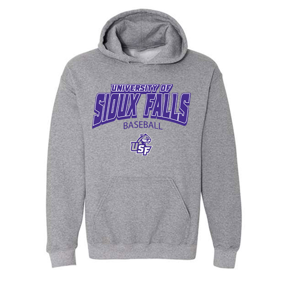 Sioux Falls - NCAA Baseball : Jonathan Benson - Classic Shersey Hooded Sweatshirt-0