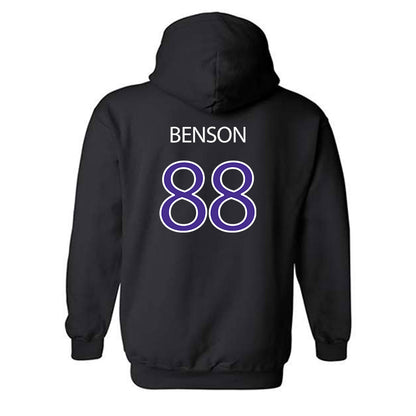 Sioux Falls - NCAA Baseball : Brady Benson - Classic Shersey Hooded Sweatshirt-1