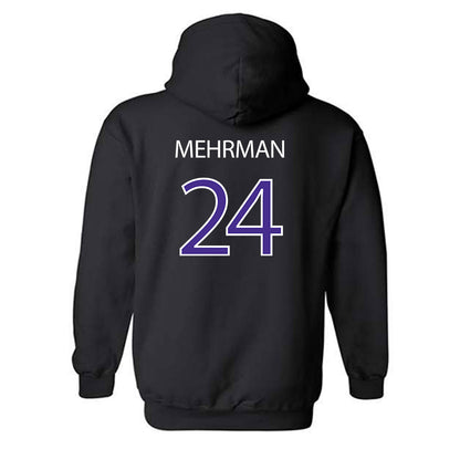 Sioux Falls - NCAA Men's Basketball : Jacoby Mehrman - Classic Shersey Hooded Sweatshirt-1