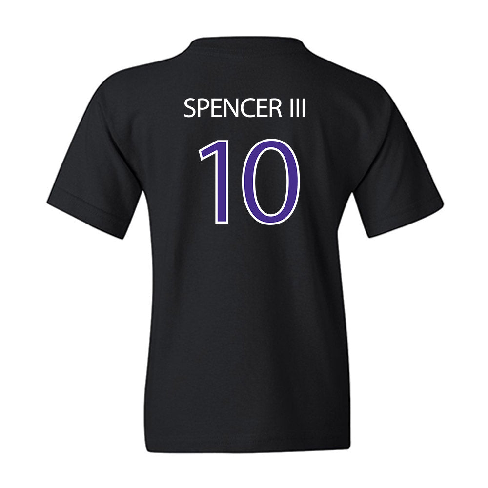 Sioux Falls - NCAA Men's Basketball : James Spencer III - Classic Shersey Youth T-Shirt-1