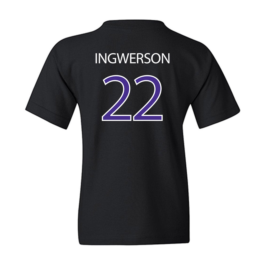 Sioux Falls - NCAA Men's Basketball : Kyle Ingwerson - Classic Shersey Youth T-Shirt-1